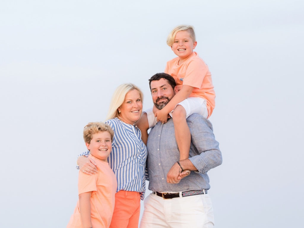 maskSAFE Co-Founder Loryn Wilson-Schiffer and Family